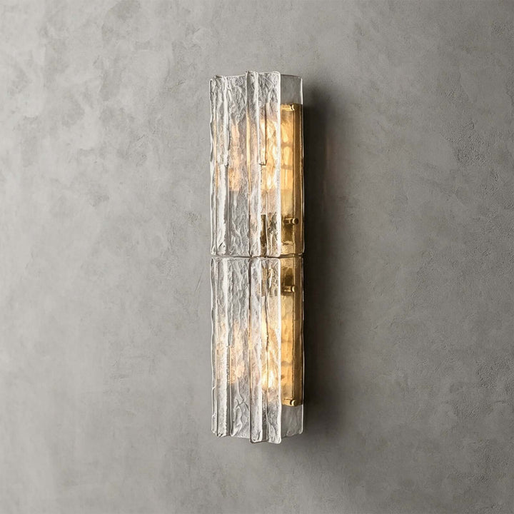 Solvire Wall Sconce - Geometric Wall Sconce for Entryway Decor