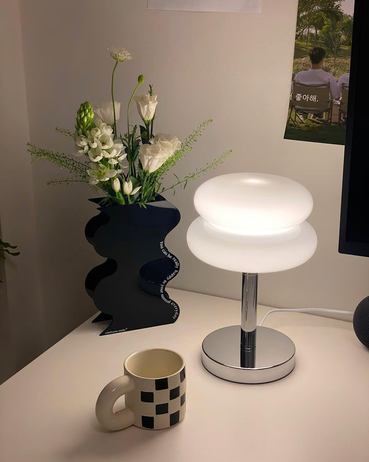 Sonika Glass Table Lamp - Modern Lamps for Bedroom | Vinlighting | Vinlighting | Vinlighting