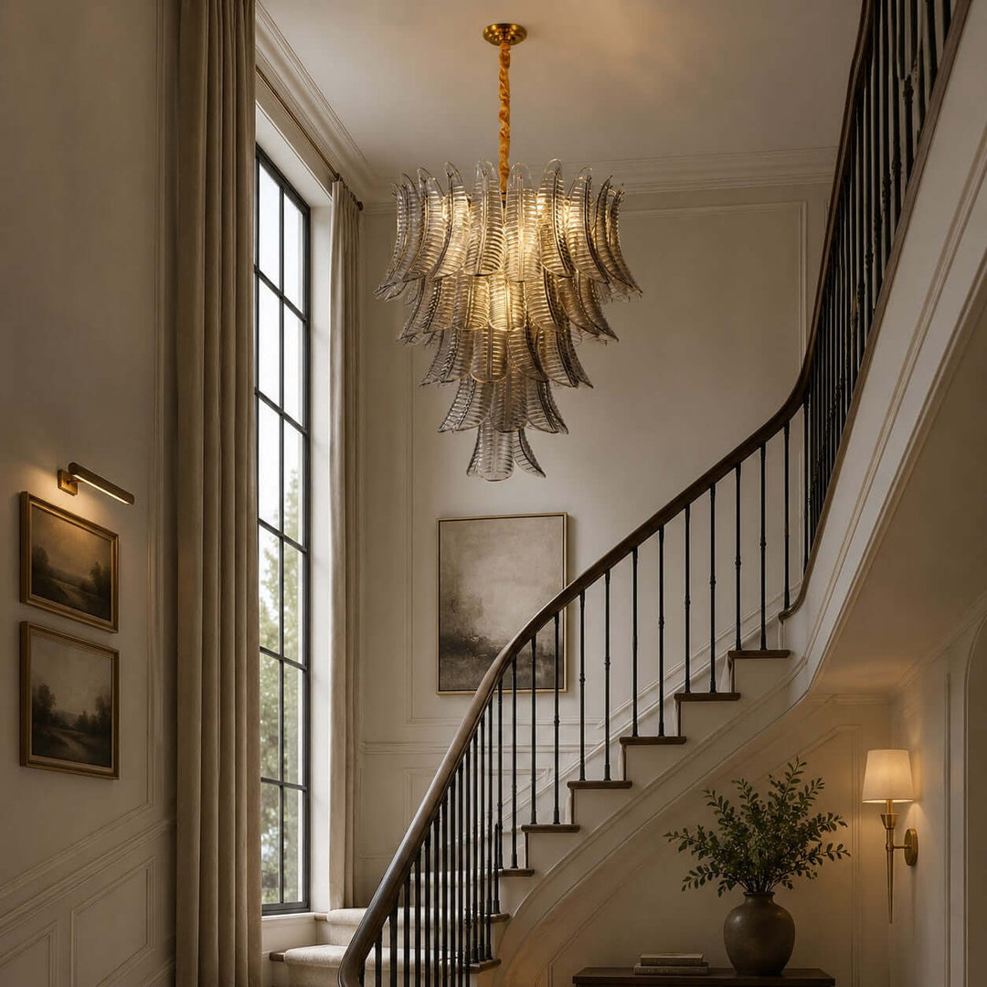 Sorelia Chandelier | Contemporary Murano Glass for Living Room