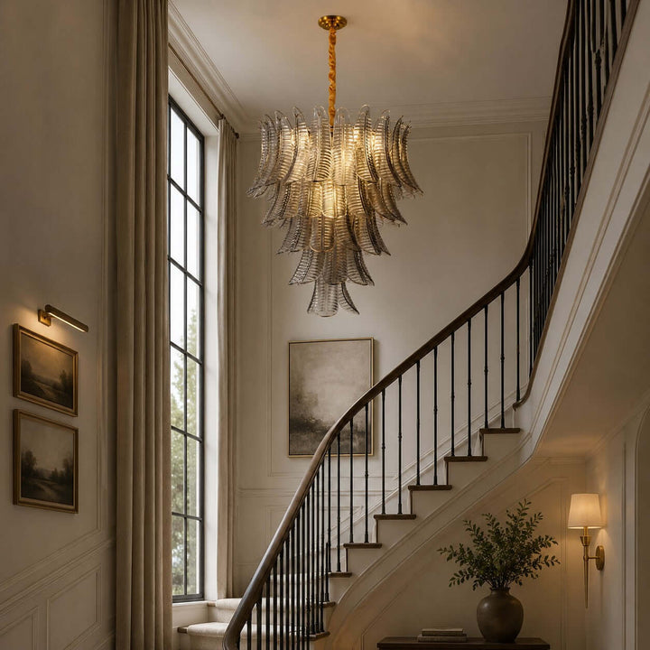 Sorelia Chandelier | Contemporary Murano Glass for Living Room