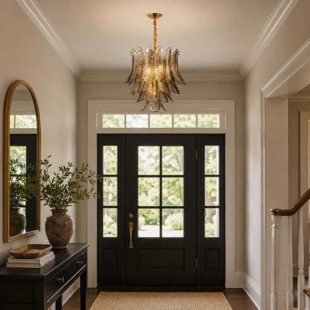 Sorelia Chandelier | Contemporary Murano Glass for Living Room