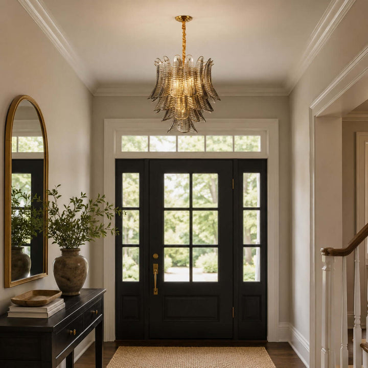 Sorelia Chandelier | Contemporary Murano Glass for Living Room