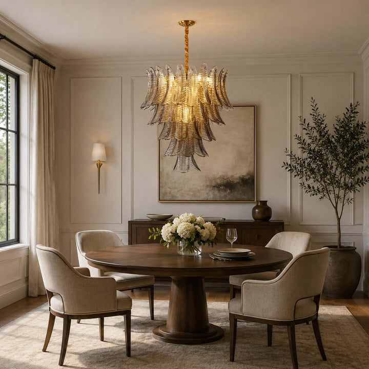 Sorelia Chandelier | Contemporary Murano Glass for Living Room