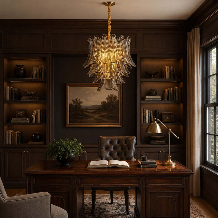 Sorelia Chandelier | Contemporary Murano Glass for Living Room