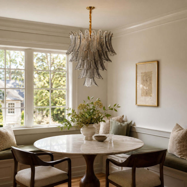 Sorelia Chandelier | Contemporary Murano Glass for Living Room