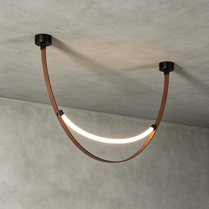Sorin Pendant Light - Modern Leather Art Island Light Fixture | Vinlighting