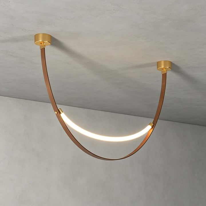 Sorin Pendant Light - Modern Leather Art Island Light Fixture | Vinlighting