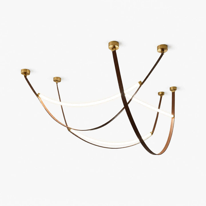 Sorin Pendant Light - Modern Leather Art Island Light Fixture | Vinlighting