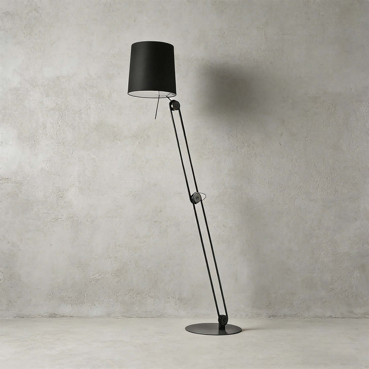 Sovan Floor Lamp – Retro Fabric Artistic Floor Lamp