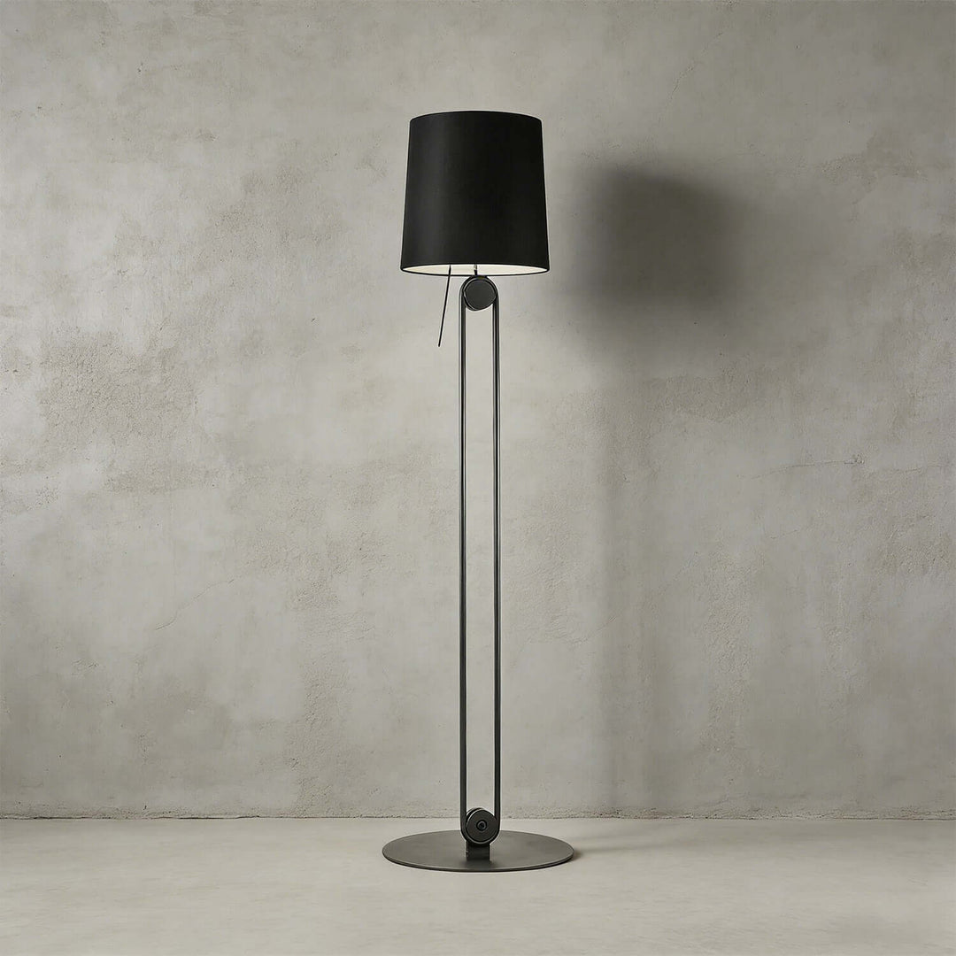 Sovan Floor Lamp – Retro Fabric Artistic Floor Lamp