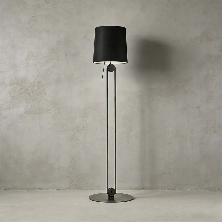 Sovan Floor Lamp – Retro Fabric Artistic Floor Lamp