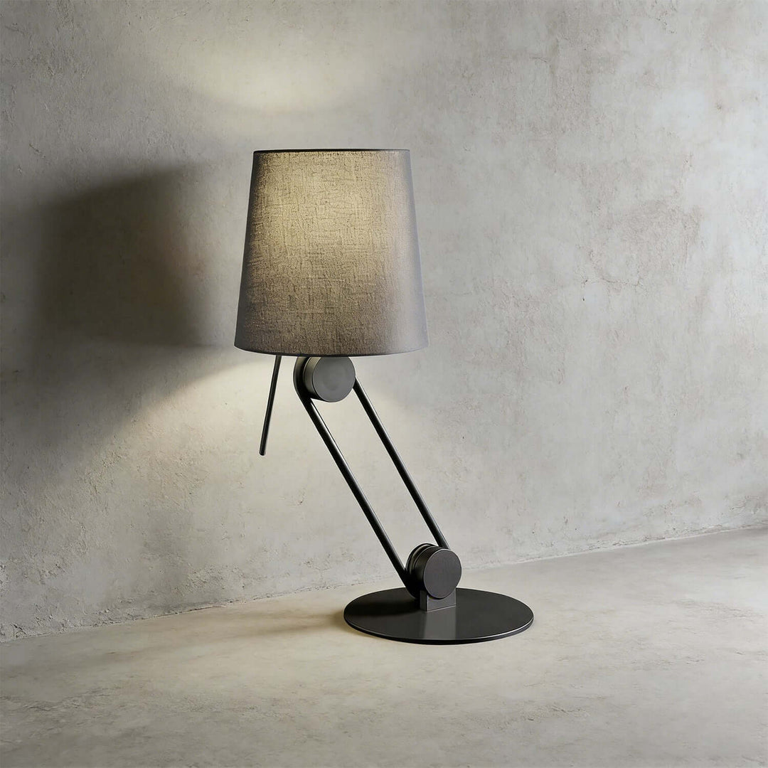 Sovan Table Lamp – Modern Minimal Fabric Table Lamp