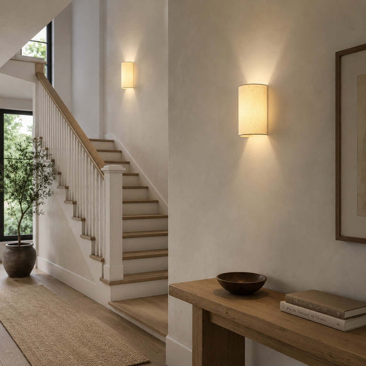 Sovana Wall Sconc - Minimal Fabric Wabi Sabi Wall Light for Bedroom | Vinlighting