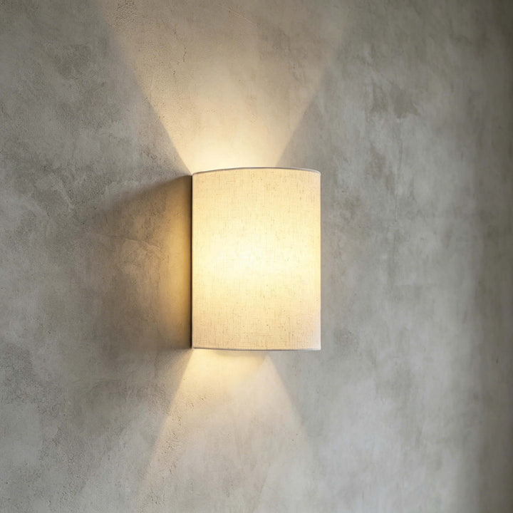 Sovana Wall Sconc - Minimal Fabric Wabi Sabi Wall Light for Bedroom | Vinlighting