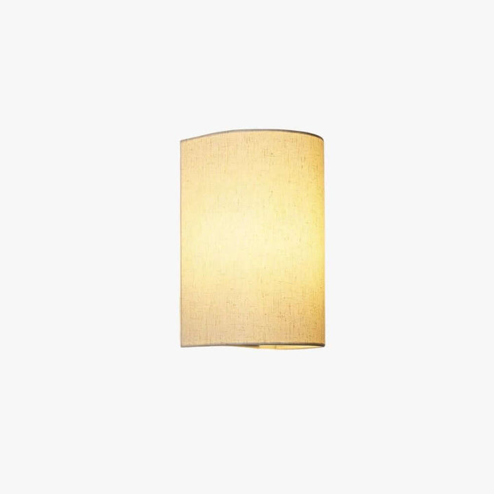 Sovana Wall Sconc - Minimal Fabric Wabi Sabi Wall Light for Bedroom | Vinlighting