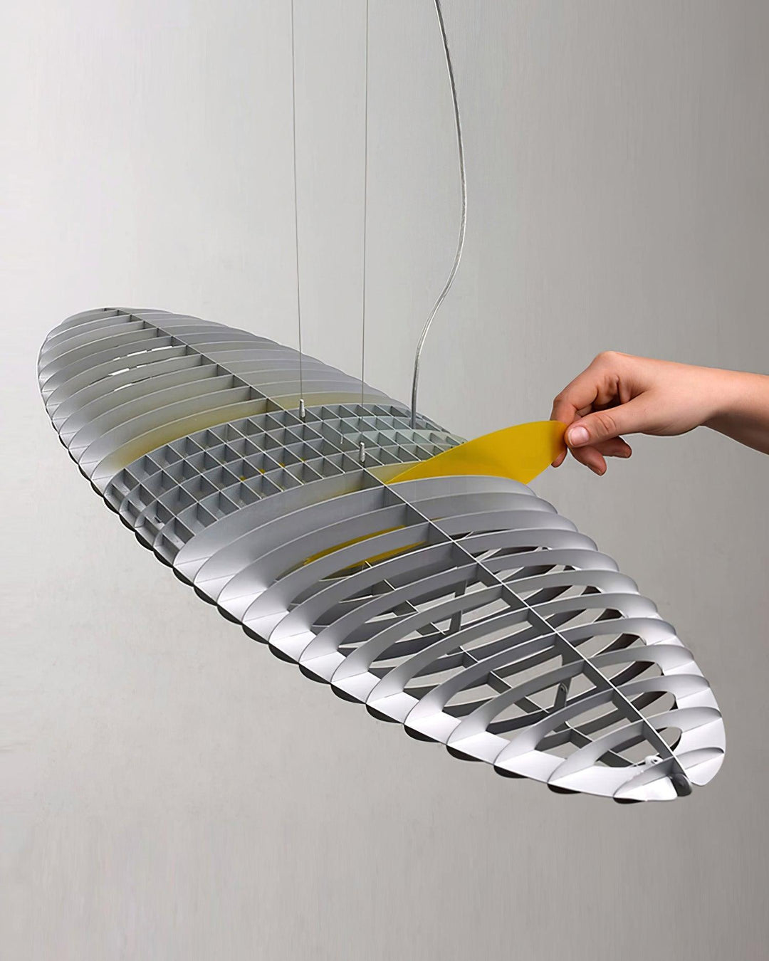 Spaceship Pendant Light - Silver Modern Kitchen | Vinlighting | Vinlighting