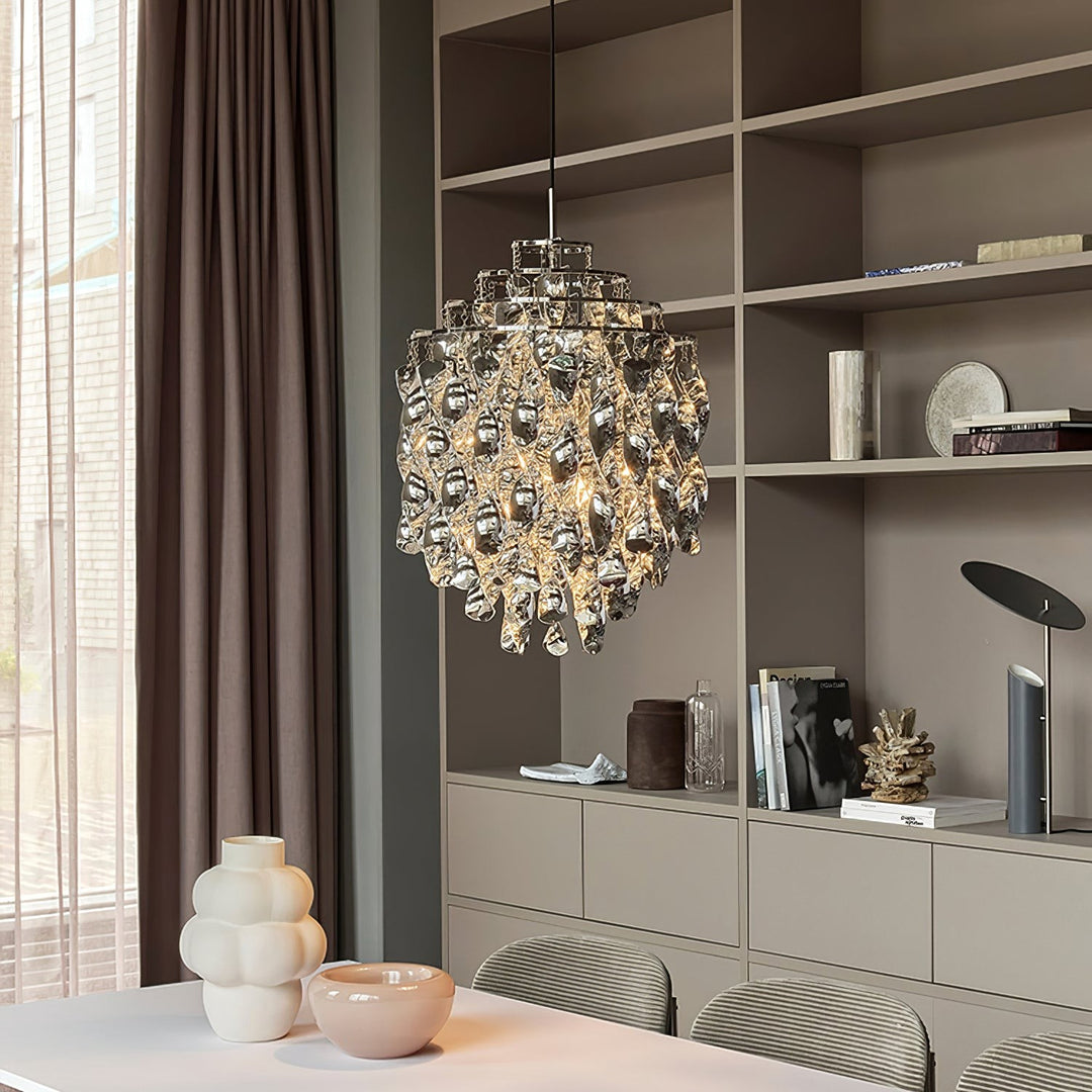 Spiral Pendant Lamp – Modern Elegance with Twisted Acrylic | Vinlighting