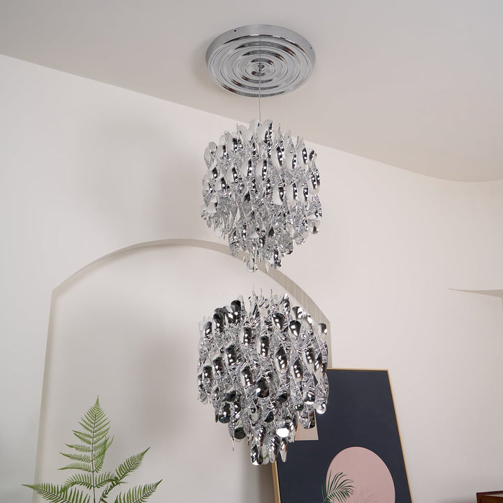 Spiral Pendant Lamp – Modern Elegance with Twisted Acrylic | Vinlighting