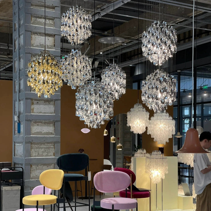 Spiral Pendant Lamp – Modern Elegance with Twisted Acrylic | Vinlighting