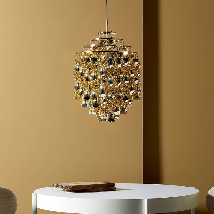Spiral Pendant Lamp – Modern Elegance with Twisted Acrylic | Vinlighting