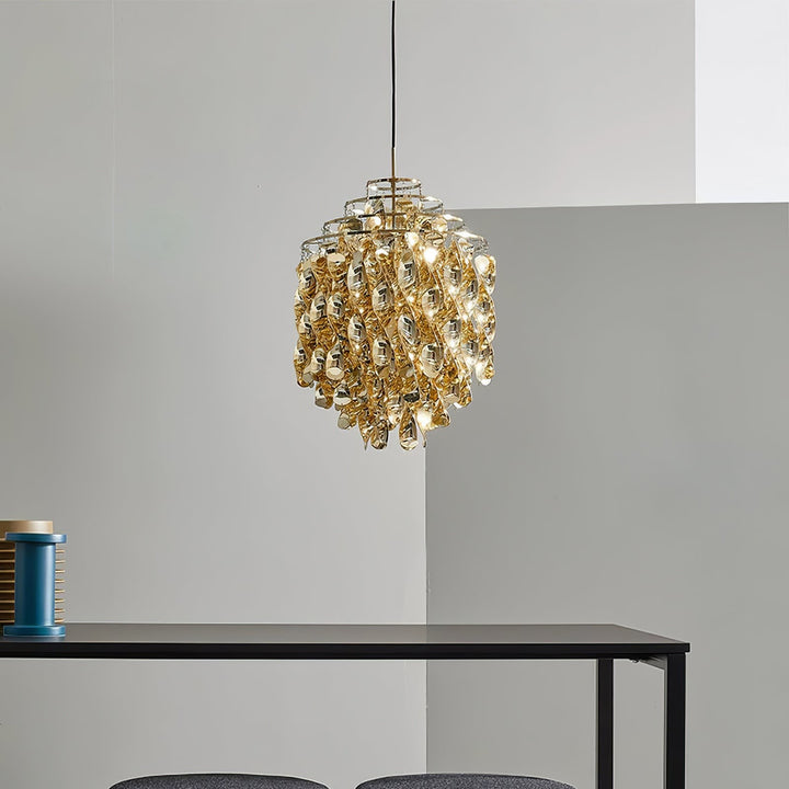 Spiral Pendant Lamp – Modern Elegance with Twisted Acrylic | Vinlighting