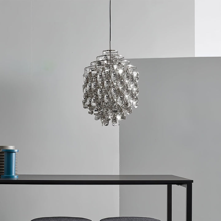 Spiral Pendant Lamp – Modern Elegance with Twisted Acrylic | Vinlighting