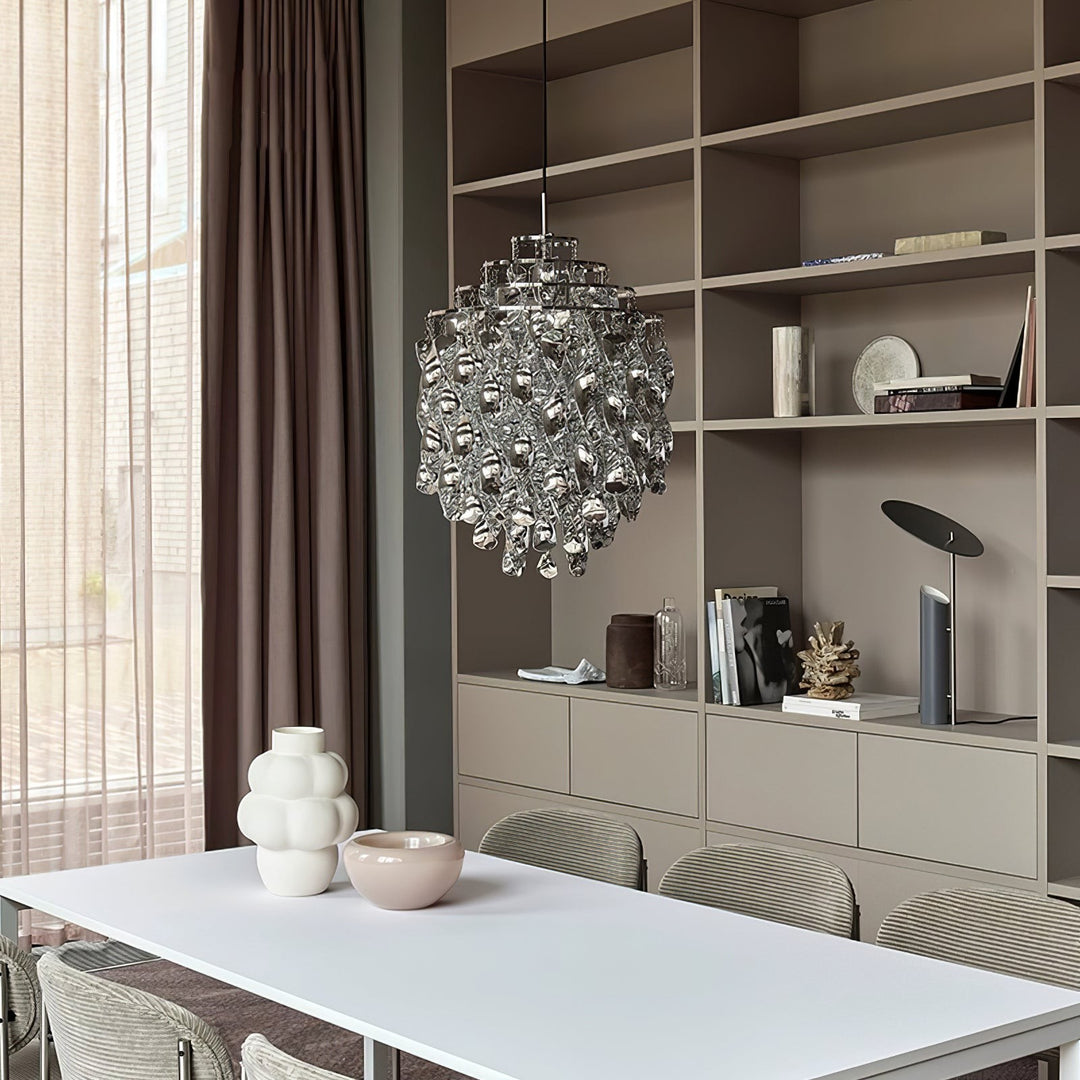 Spiral Pendant Lamp – Modern Elegance with Twisted Acrylic | Vinlighting