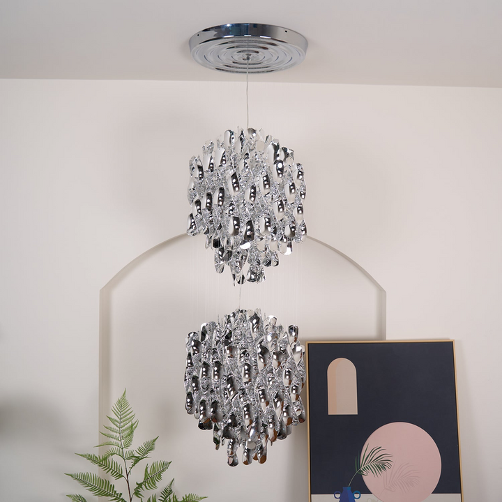 Spiral Pendant Lamp – Modern Elegance with Twisted Acrylic | Vinlighting