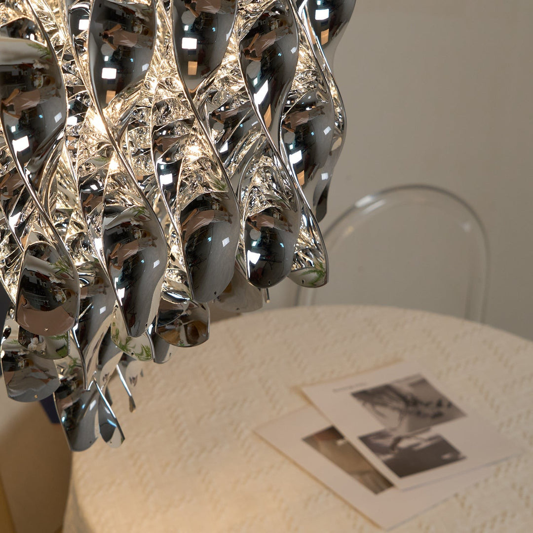 Spiral Pendant Lamp – Modern Elegance with Twisted Acrylic | Vinlighting
