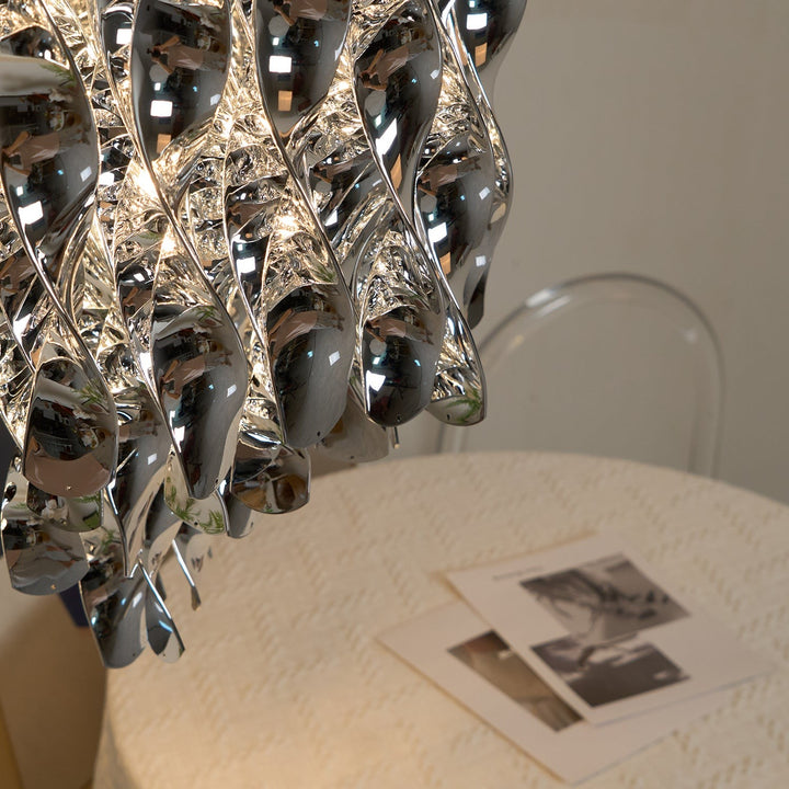 Spiral Pendant Lamp – Modern Elegance with Twisted Acrylic | Vinlighting