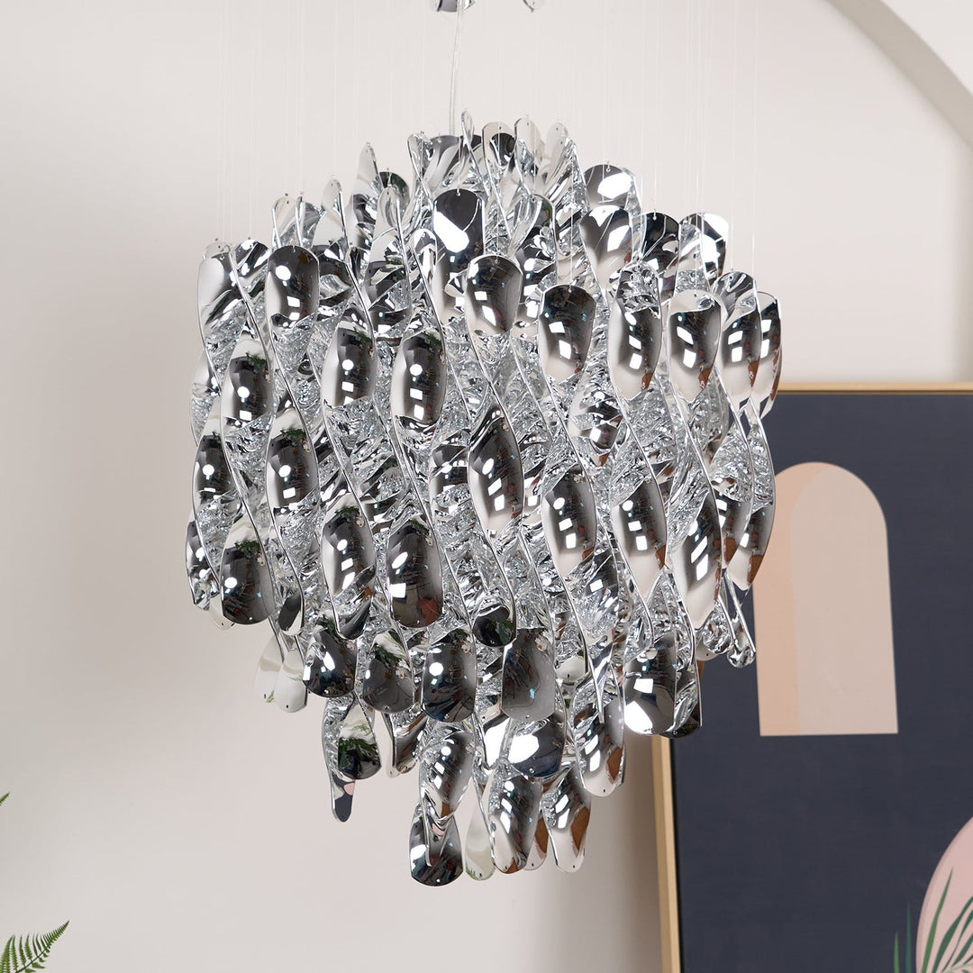 Spiral Pendant Lamp – Modern Elegance with Twisted Acrylic | Vinlighting