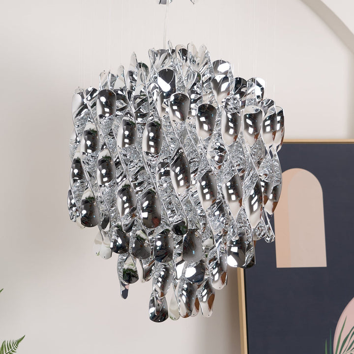 Spiral Pendant Lamp – Modern Elegance with Twisted Acrylic | Vinlighting