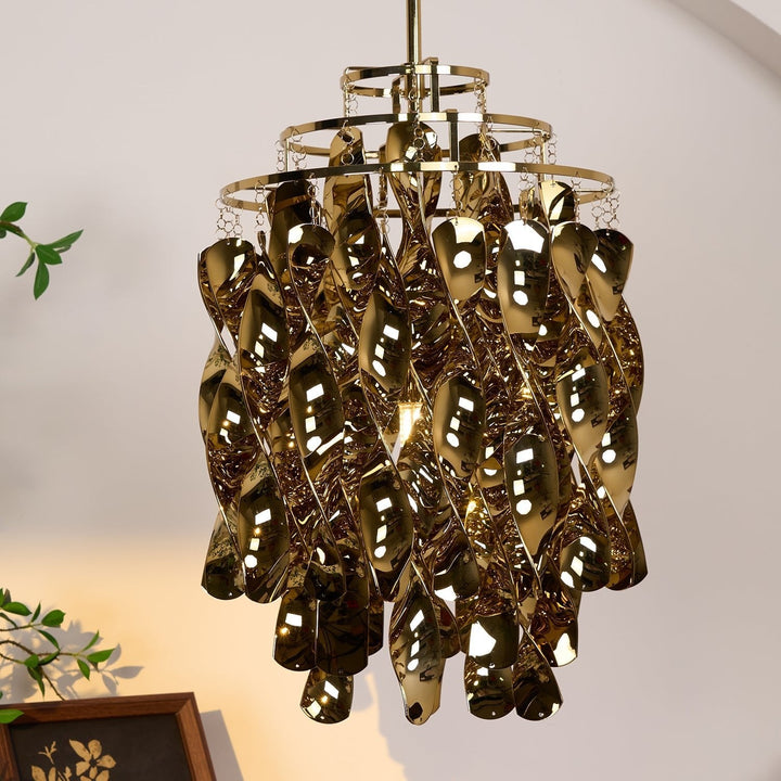 Spiral Pendant Lamp – Modern Elegance with Twisted Acrylic | Vinlighting