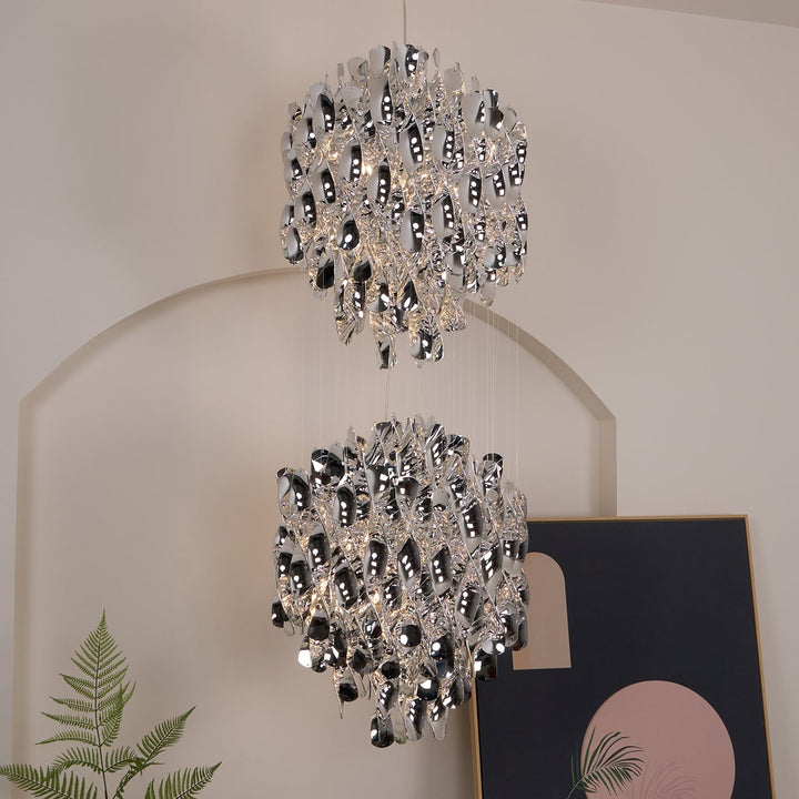 Spiral Pendant Lamp – Modern Elegance with Twisted Acrylic | Vinlighting