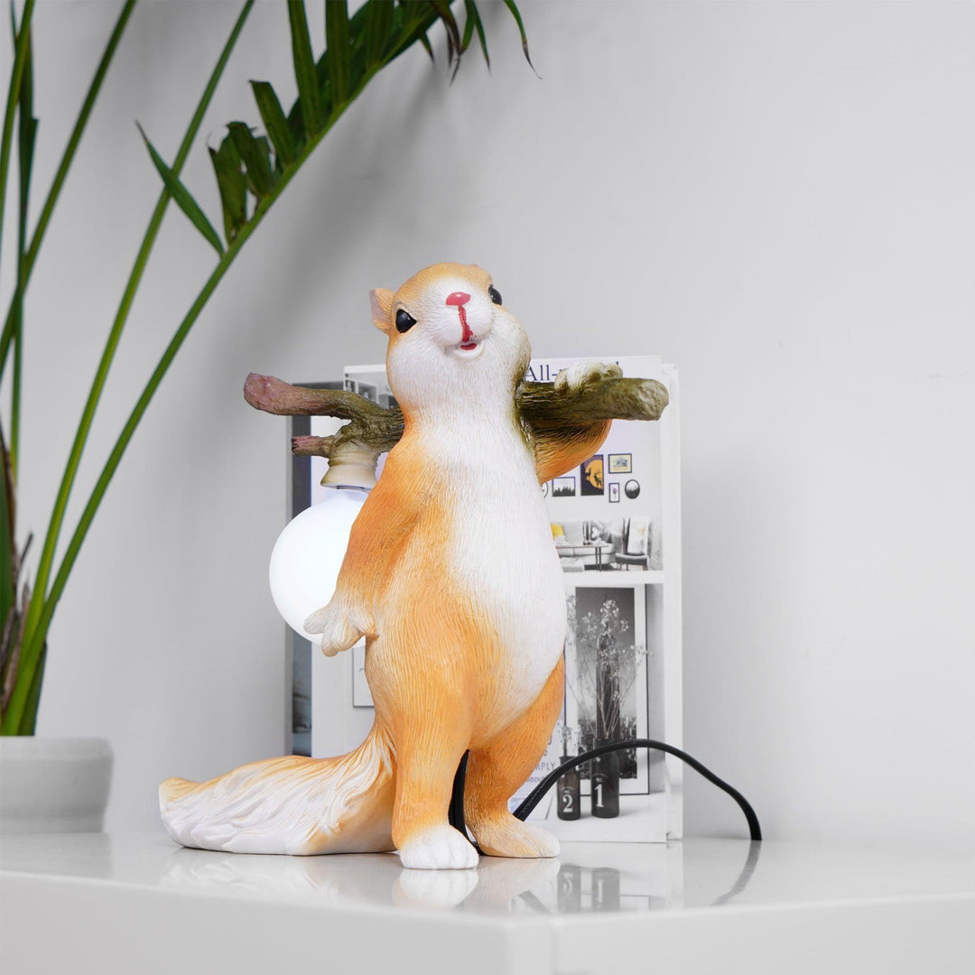 Squirrel Table Lamp - Unique Dining Table Light Fixture | Vinlighting | Vinlighting