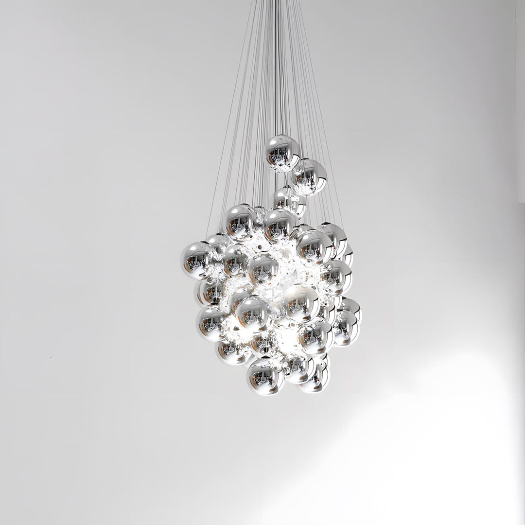 Stochastic Chandelier | Glass Spheres, Customizable Design Lighting | Vinlighting | Vinlighting