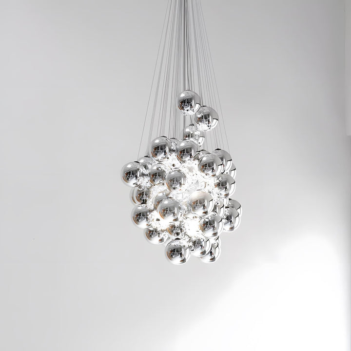 Stochastic Chandelier | Glass Spheres, Customizable Design Lighting | Vinlighting | Vinlighting