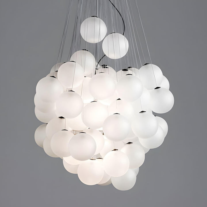 Stochastic Chandelier | Glass Spheres, Customizable Design Lighting | Vinlighting | Vinlighting