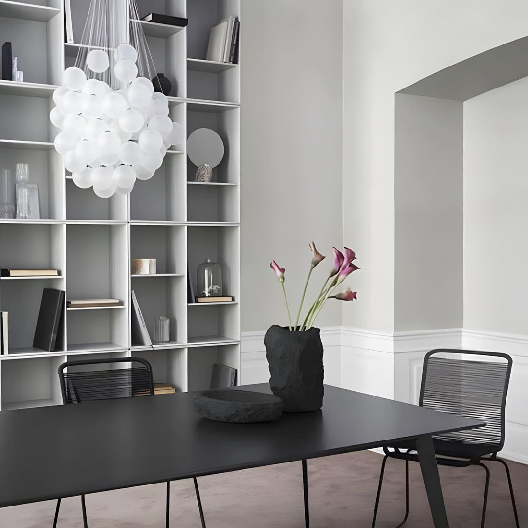 Stochastic Chandelier | Glass Spheres, Customizable Design Lighting | Vinlighting | Vinlighting