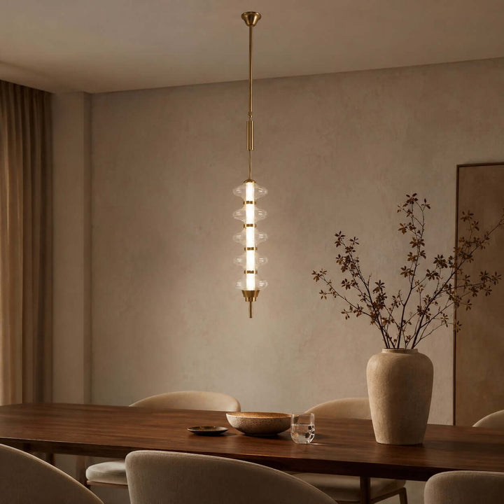Stratis Pendant Light | Glass LED Pendant Light for Kitchen Islands | Vinlighting