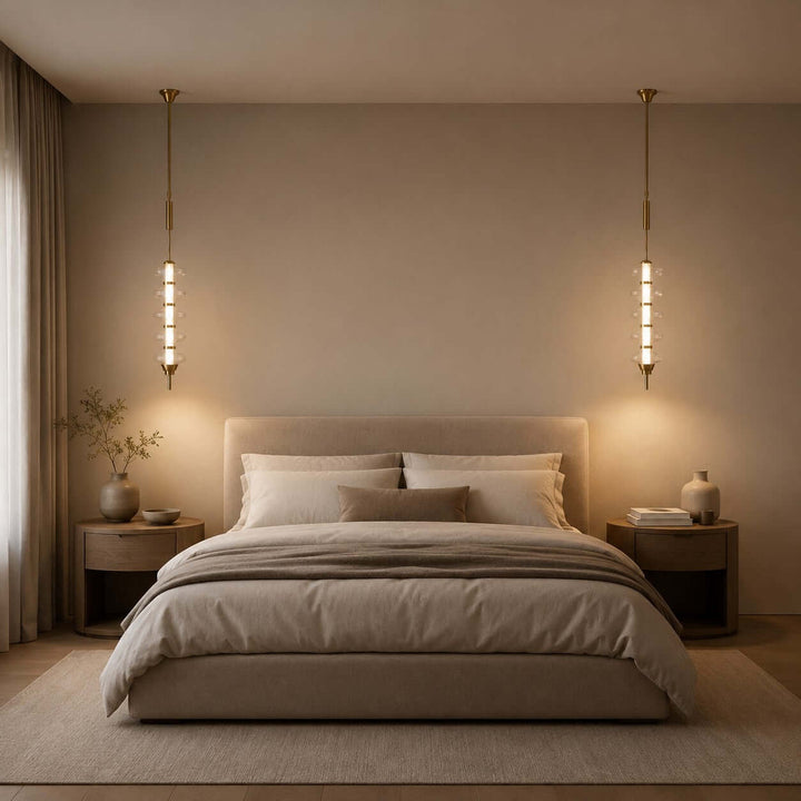 Stratis Pendant Light | Glass LED Pendant Light for Kitchen Islands | Vinlighting