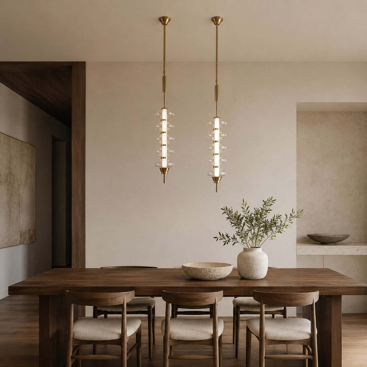 Stratis Pendant Light | Glass LED Pendant Light for Kitchen Islands | Vinlighting