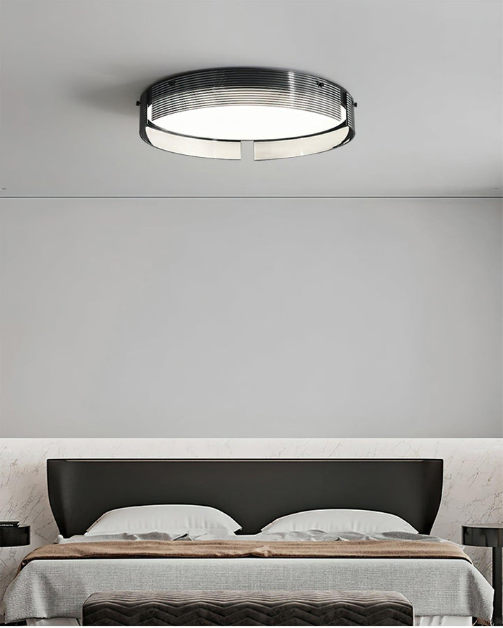 Stripe Brass Ceiling Lamp – Modern Copper & Glass Lighting | Vinlighting | Vinlighting