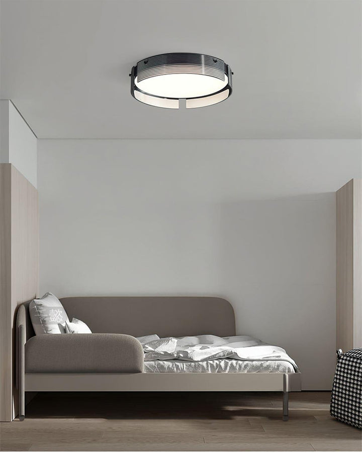 Stripe Brass Ceiling Lamp – Modern Copper & Glass Lighting | Vinlighting | Vinlighting