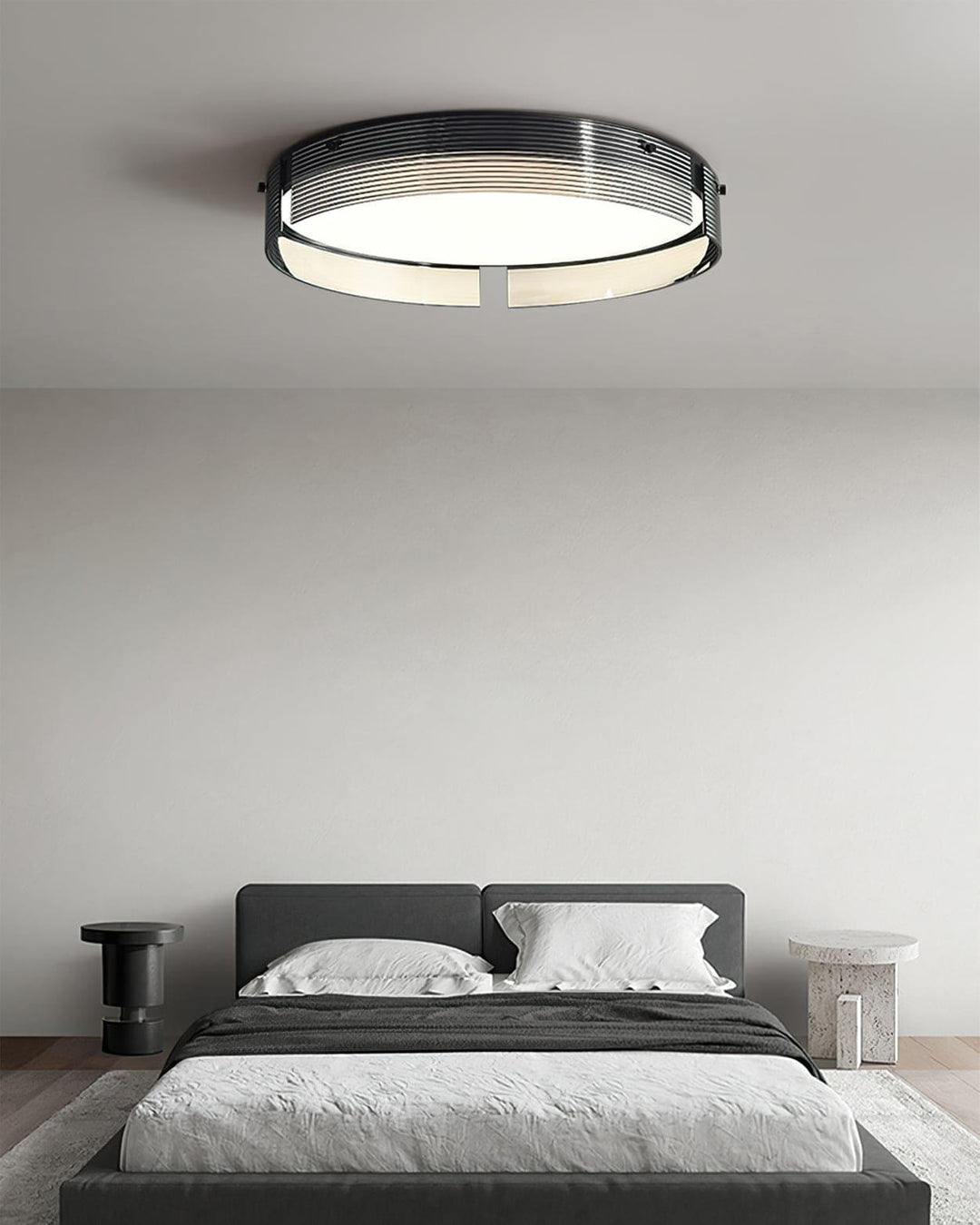 Stripe Brass Ceiling Lamp – Modern Copper & Glass Lighting | Vinlighting | Vinlighting