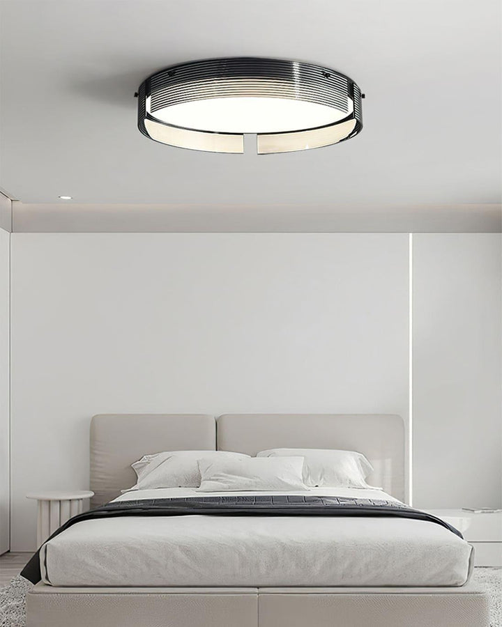 Stripe Brass Ceiling Lamp – Modern Copper & Glass Lighting | Vinlighting | Vinlighting