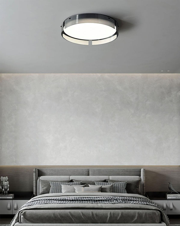 Stripe Brass Ceiling Lamp – Modern Copper & Glass Lighting | Vinlighting | Vinlighting
