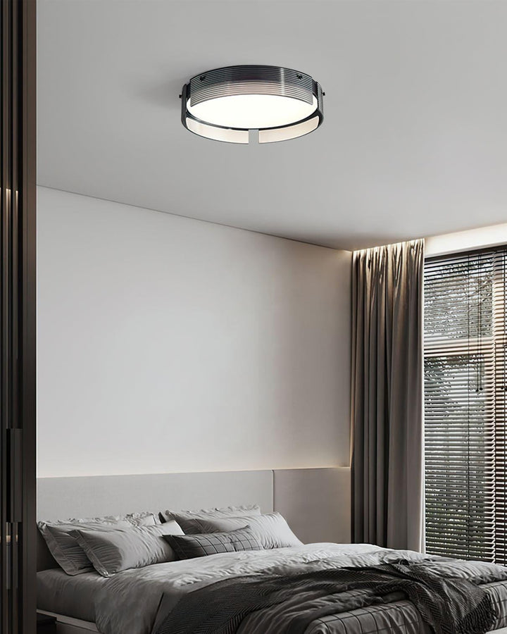 Stripe Brass Ceiling Lamp – Modern Copper & Glass Lighting | Vinlighting | Vinlighting