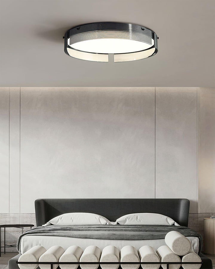 Stripe Brass Ceiling Lamp – Modern Copper & Glass Lighting | Vinlighting | Vinlighting