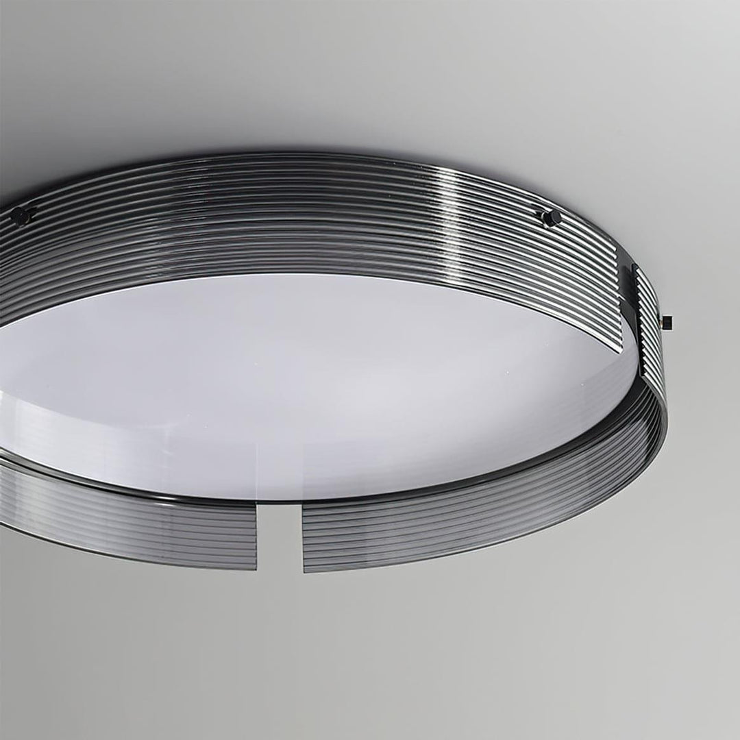 Stripe Brass Ceiling Lamp – Modern Copper & Glass Lighting | Vinlighting | Vinlighting